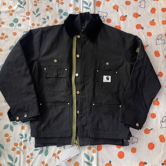 Sacai x Carhartt WIP Canvas Jacket - Black - Picture 9 of 12